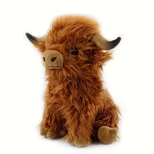 Highland Cow Plush Toy – Soft, Fluffy & Full of Charm-Toyfetti