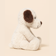 Fluffy Puppy Plush – Cuddly Dog Toy with Brown Ears-Toyfetti